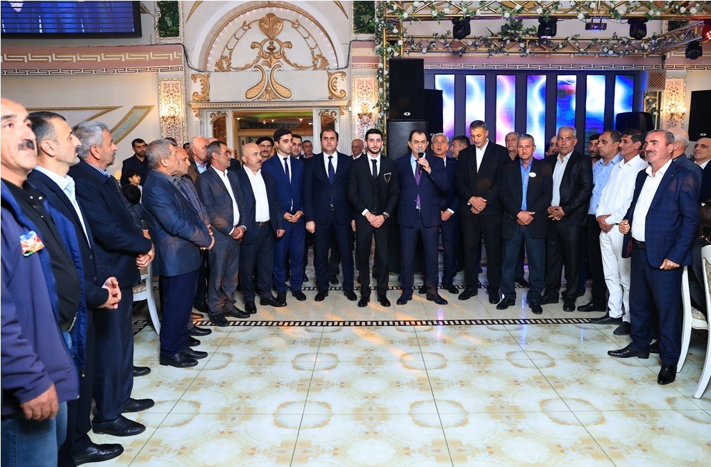 Taleh Qaraşov şəhid Mahsun Bağırzadənin qardaşının toyunda - FOTOLAR