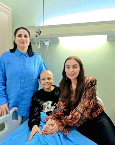 Leyla və Arzu Əliyevalar Onkologiya Mərkəzində - FOTOLAR