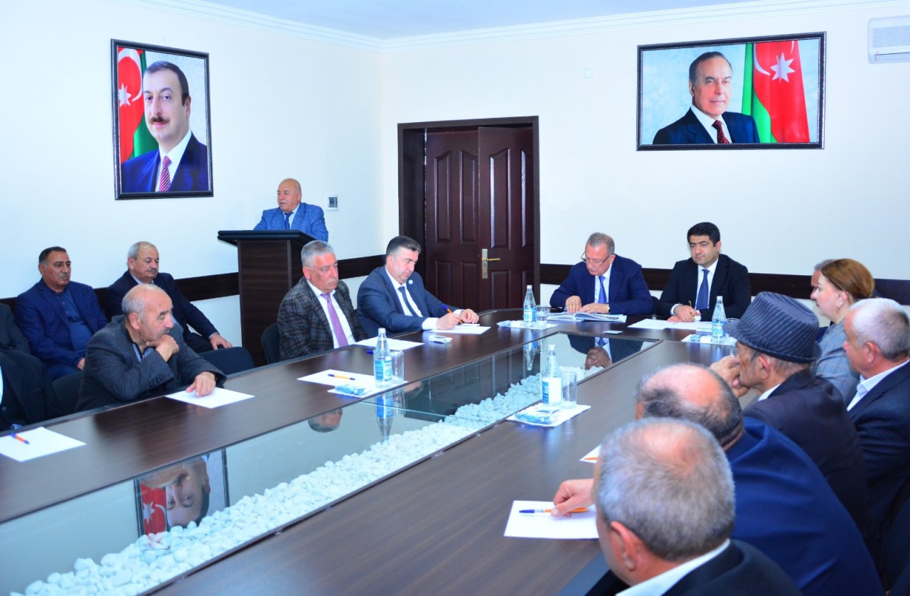Ağstafa Rayon Ağsaqqallar Şurasının konfransı keçirilib - FOTOLAR