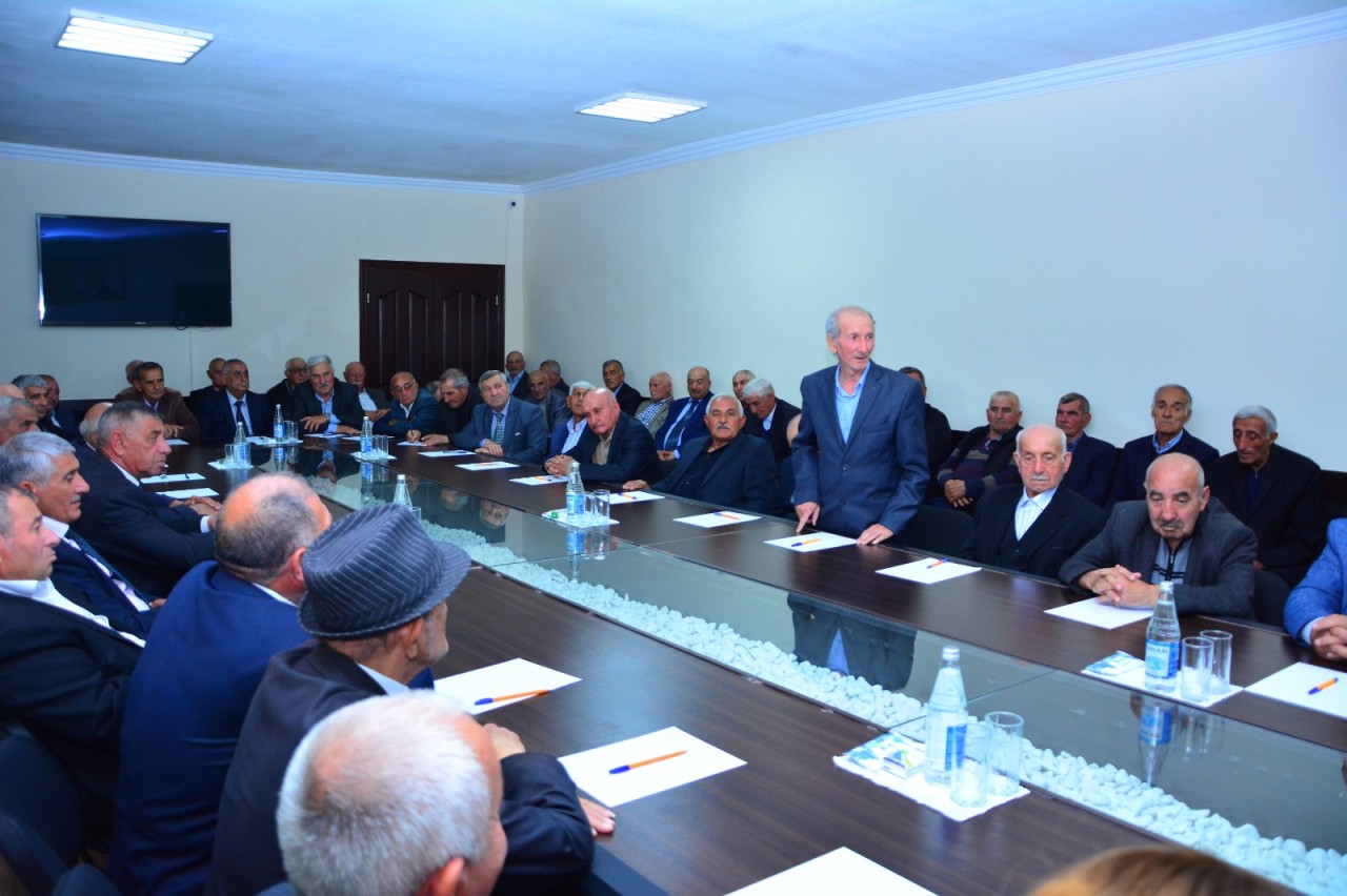 Ağstafa Rayon Ağsaqqallar Şurasının konfransı keçirilib - FOTOLAR