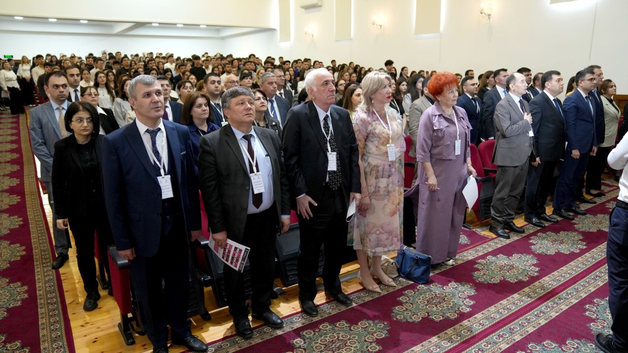 AƏSMA-da beynəlxalq elmi konrans keçirildi - FOTOLAR
