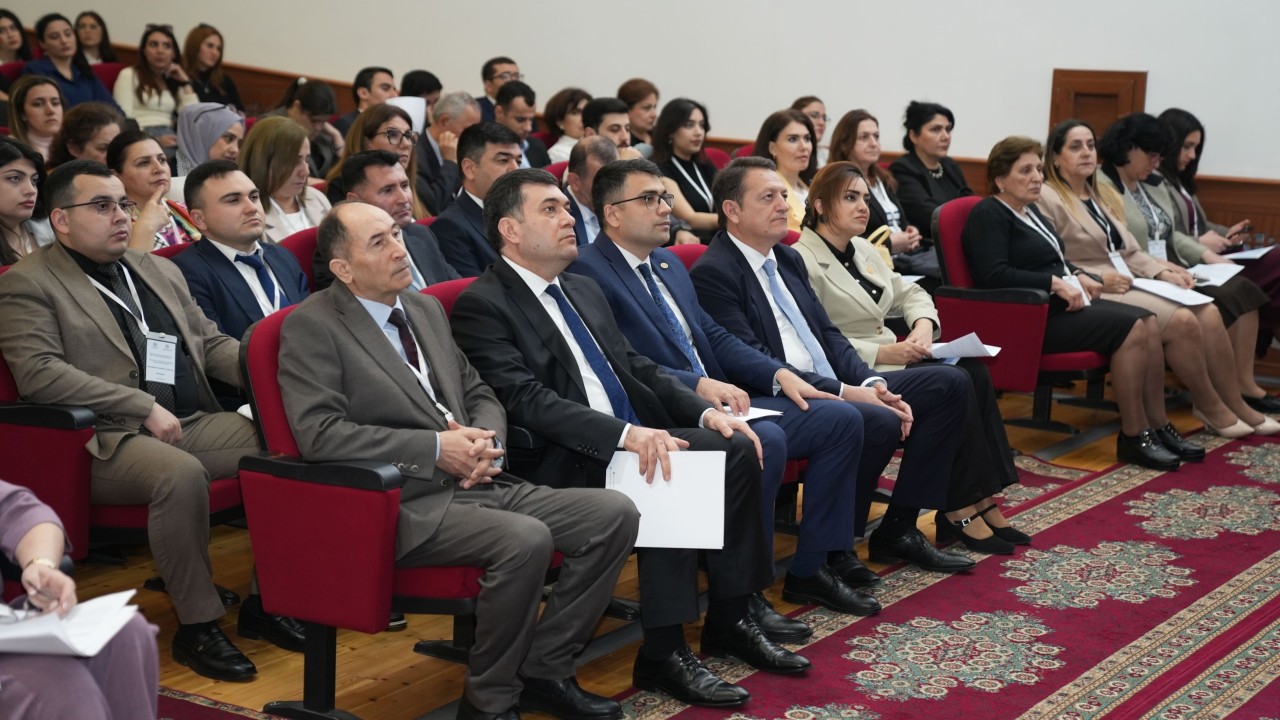 AƏSMA-da beynəlxalq elmi konrans keçirildi - FOTOLAR