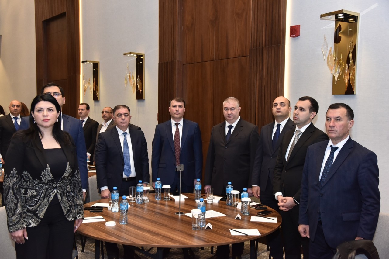 YAP Nəsimi rayon təşkilatı Heydər Əliyevə həsr olunmuş tədbir keçirdi - FOTOLAR