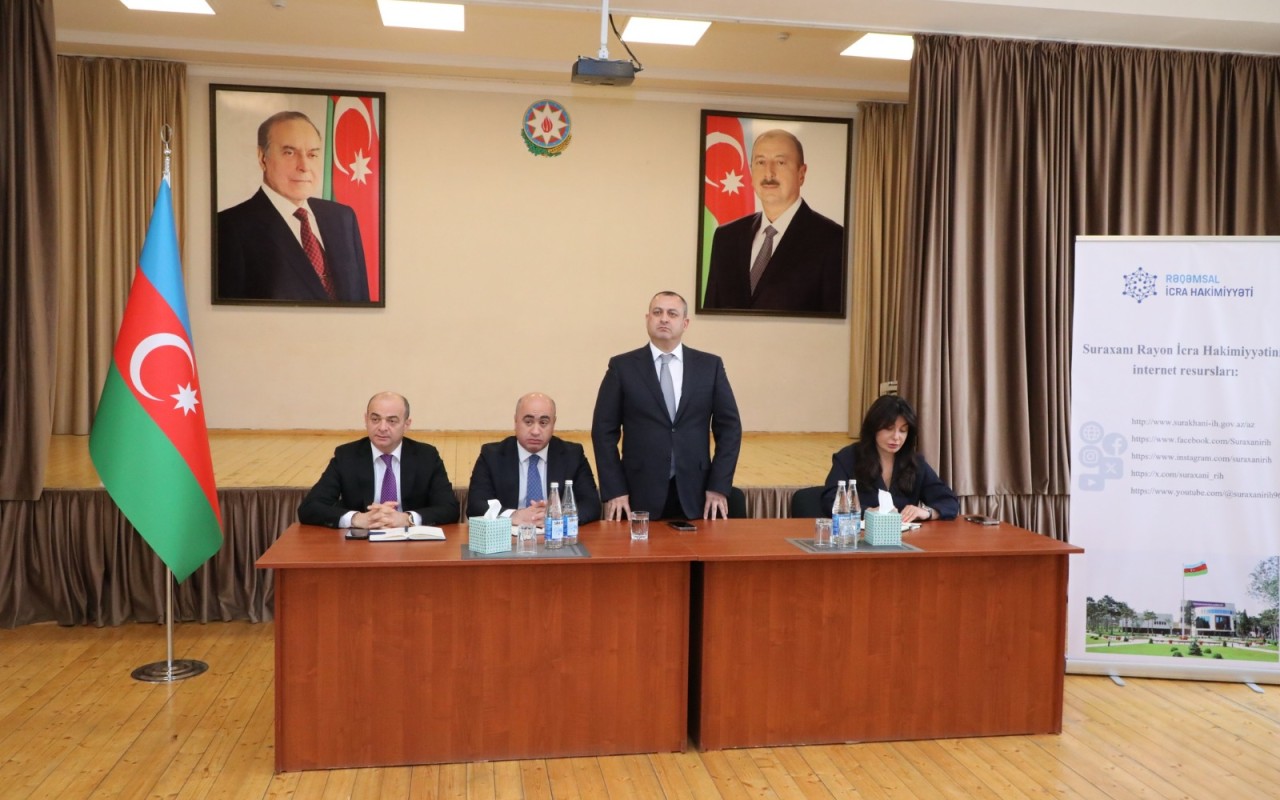 Suraxanıda səyyar görüşlər davam edir -FOTOLAR Suraxanıda səyyar görüşlər davam edir -FOTOLAR