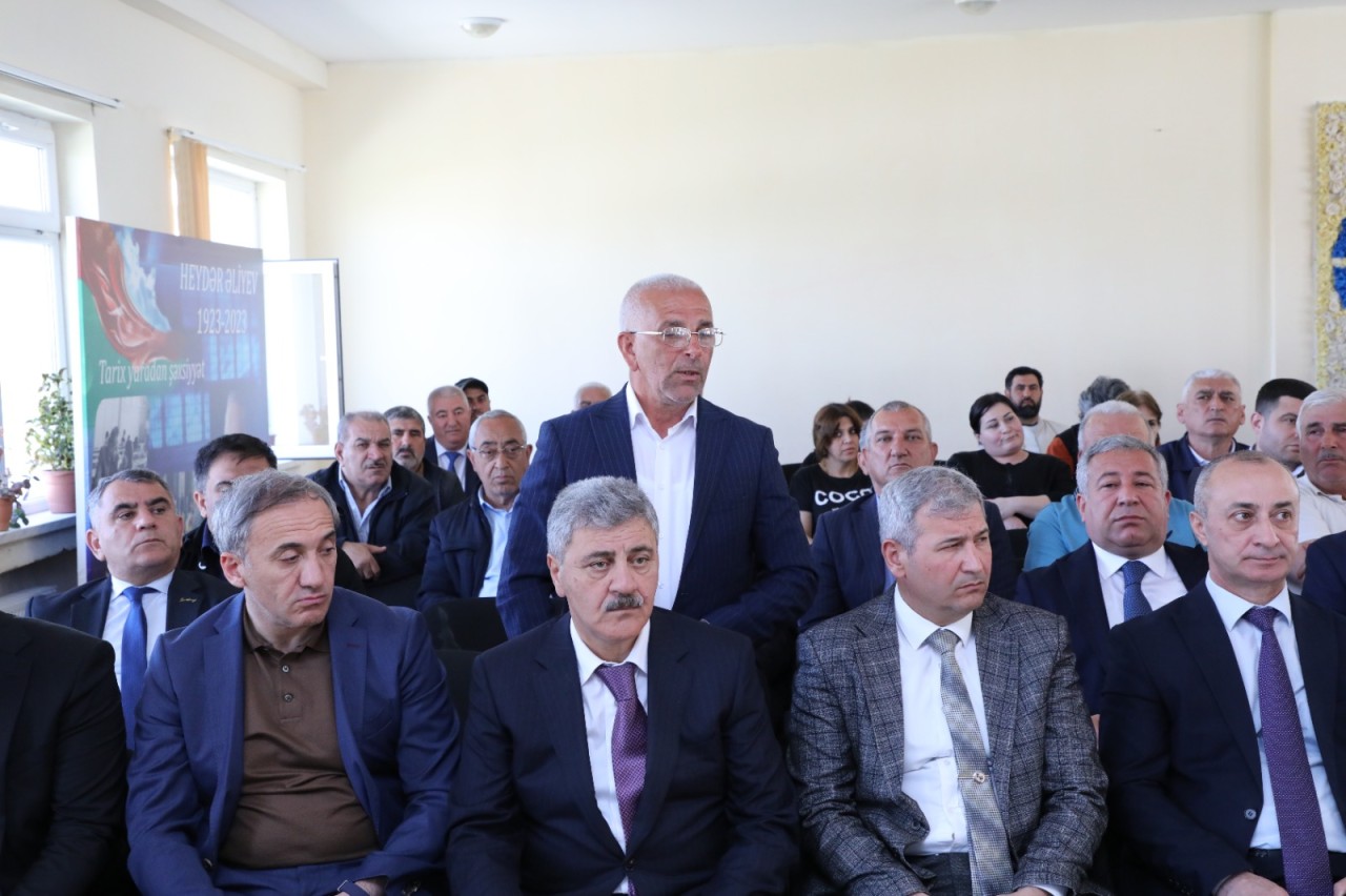 Suraxanıda səyyar görüşlər davam edir - FOTOLAR