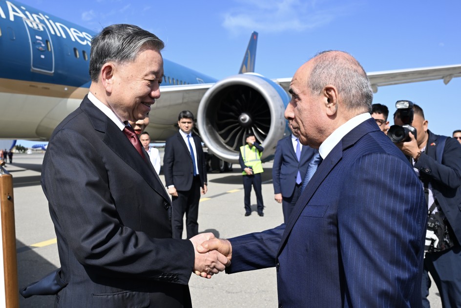 To Lam Azərbaycana dövlət səfərinə gəlib - FOTO