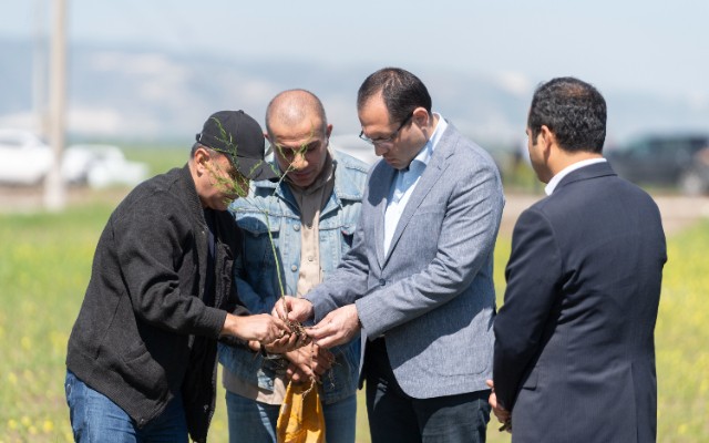 Nazir Məcnun Məmmədov təsərrüfatlara baş çəkdi- FOTOLAR Nazir Məcnun Məmmədov təsərrüfatlara baş çəkdi- FOTOLAR