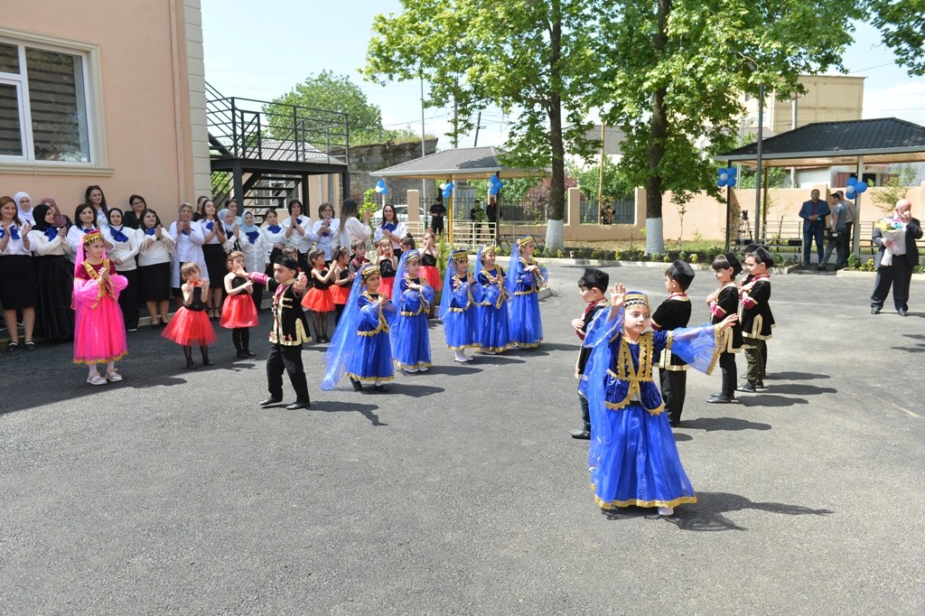 Lənkəranda iki uşaq bağçası əsaslı təmirdən sonra istifadəyə verilib - FOTOLAR