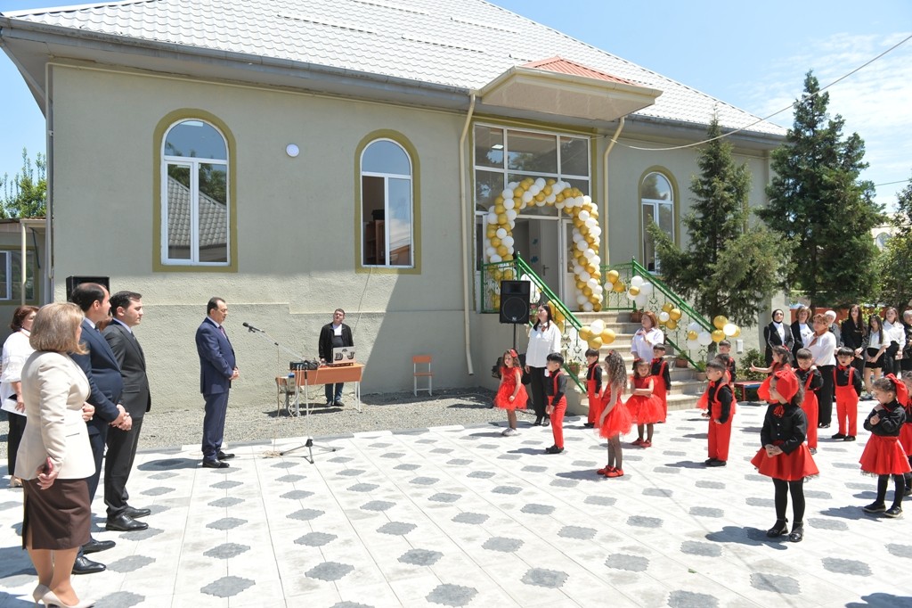 Lənkəranda iki uşaq bağçası əsaslı təmirdən sonra istifadəyə verilib - FOTOLAR