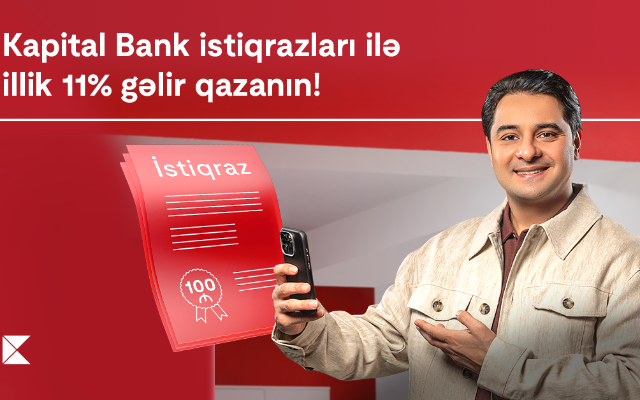"Kapital Bank"ın 30 milyon manat həcmində istiqraznın abunə yazılışı başladı