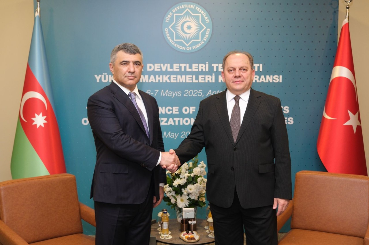 İnam Kərimov Türk Dövlətləri Ali Məhkəmələrinin Konfransında - FOTOLAR