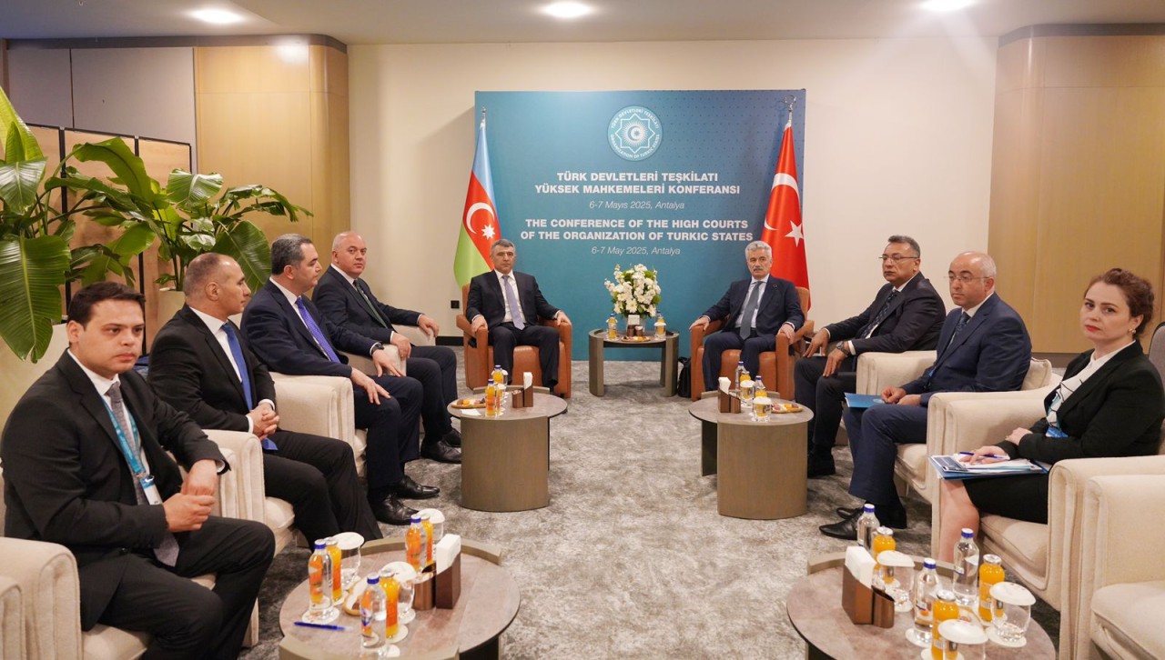 İnam Kərimov Türk Dövlətləri Ali Məhkəmələrinin Konfransında - FOTOLAR