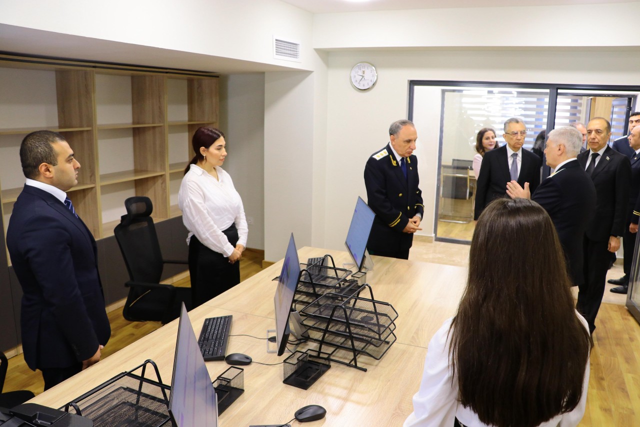 Bakı şəhər prokurorluğunun yeni korpusunun açılışı oldu - FOTOLAR