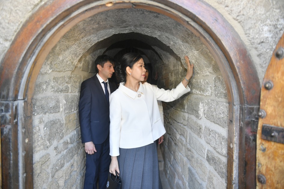Vyetnamın birinci xanımı İçərişəhərdə - FOTOLAR