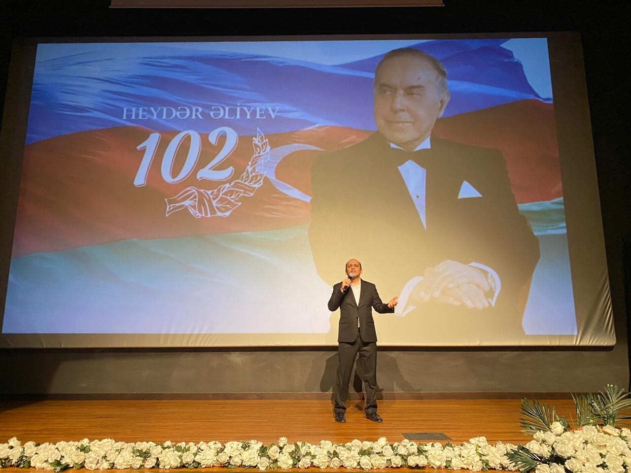 Xəzər rayonunda Ulu Öndərə həsr olunmuş tədbir keçirilib - FOTOLAR