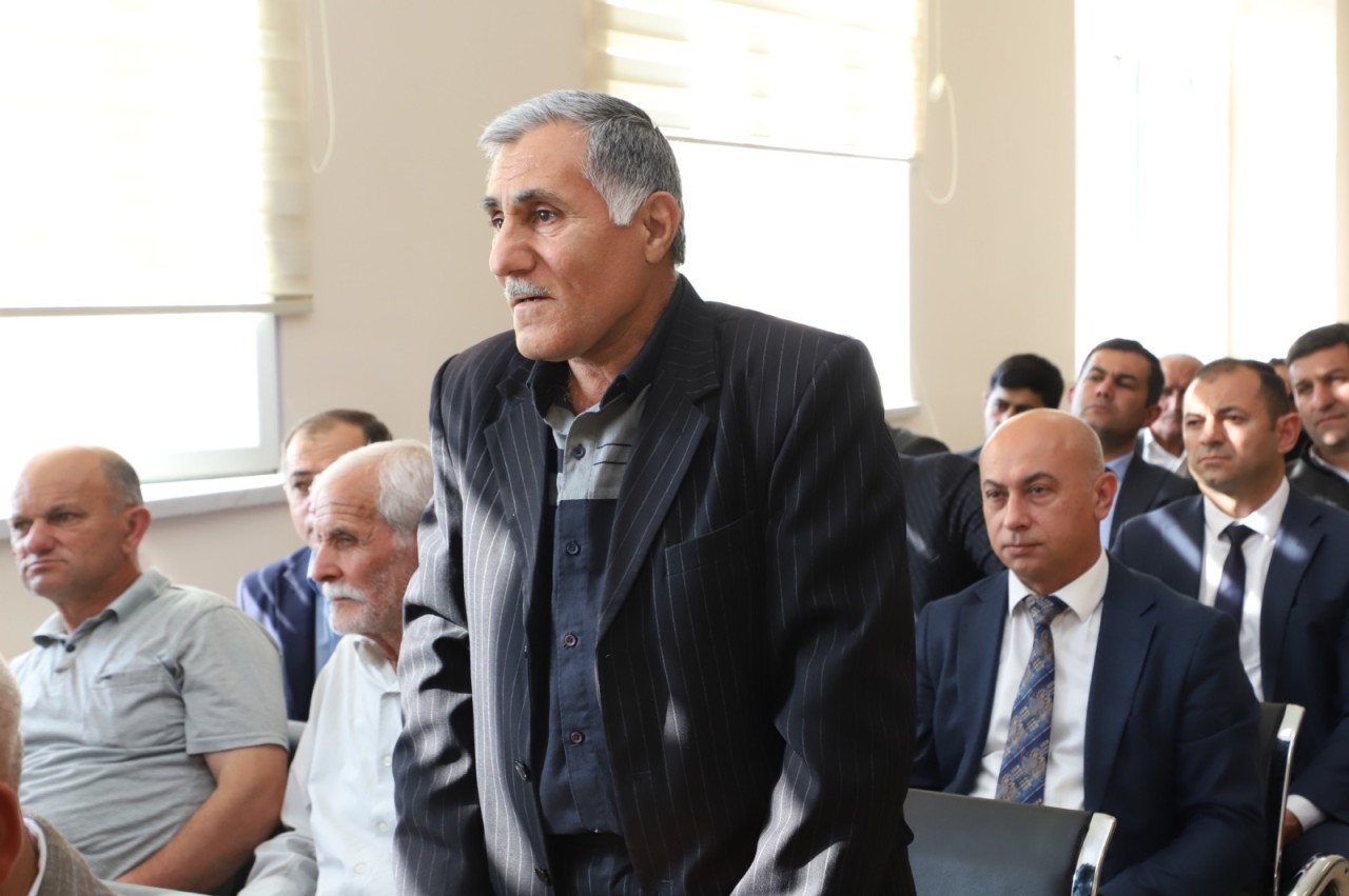 Neftçalanın icra başçısı səyyar görüş keçirib - FOTOLAR