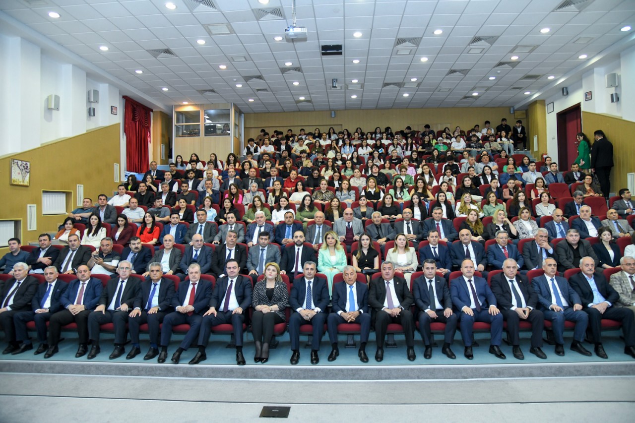 Ulu Öndərin 102-ci ildönümü BMU-da qeyd edilib - FOTOLAR
