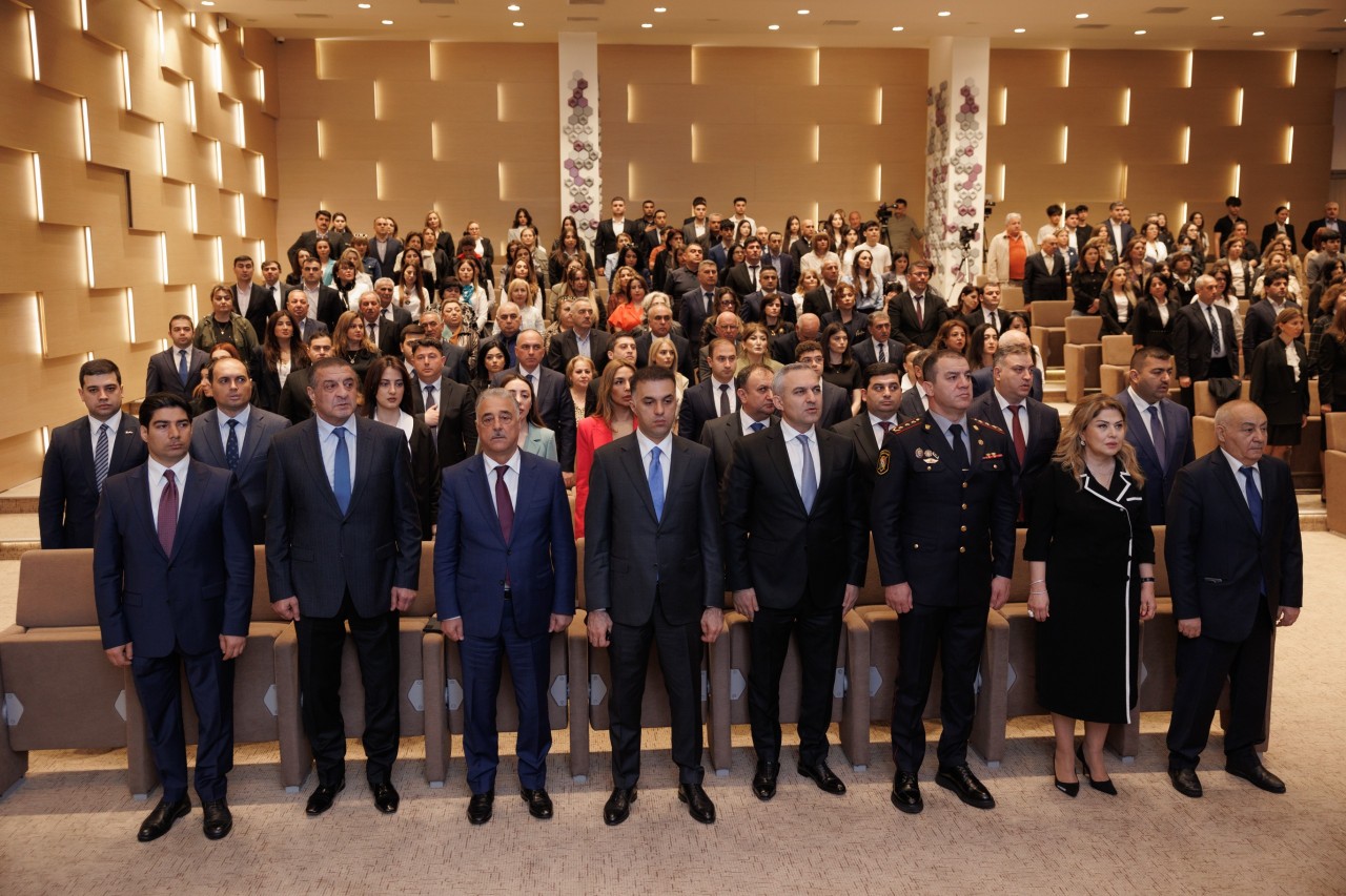 YAP Nərimanov rayon təşkilatı Heydər Əliyevlə bağlı tədbir keçirdi - FOTOLAR