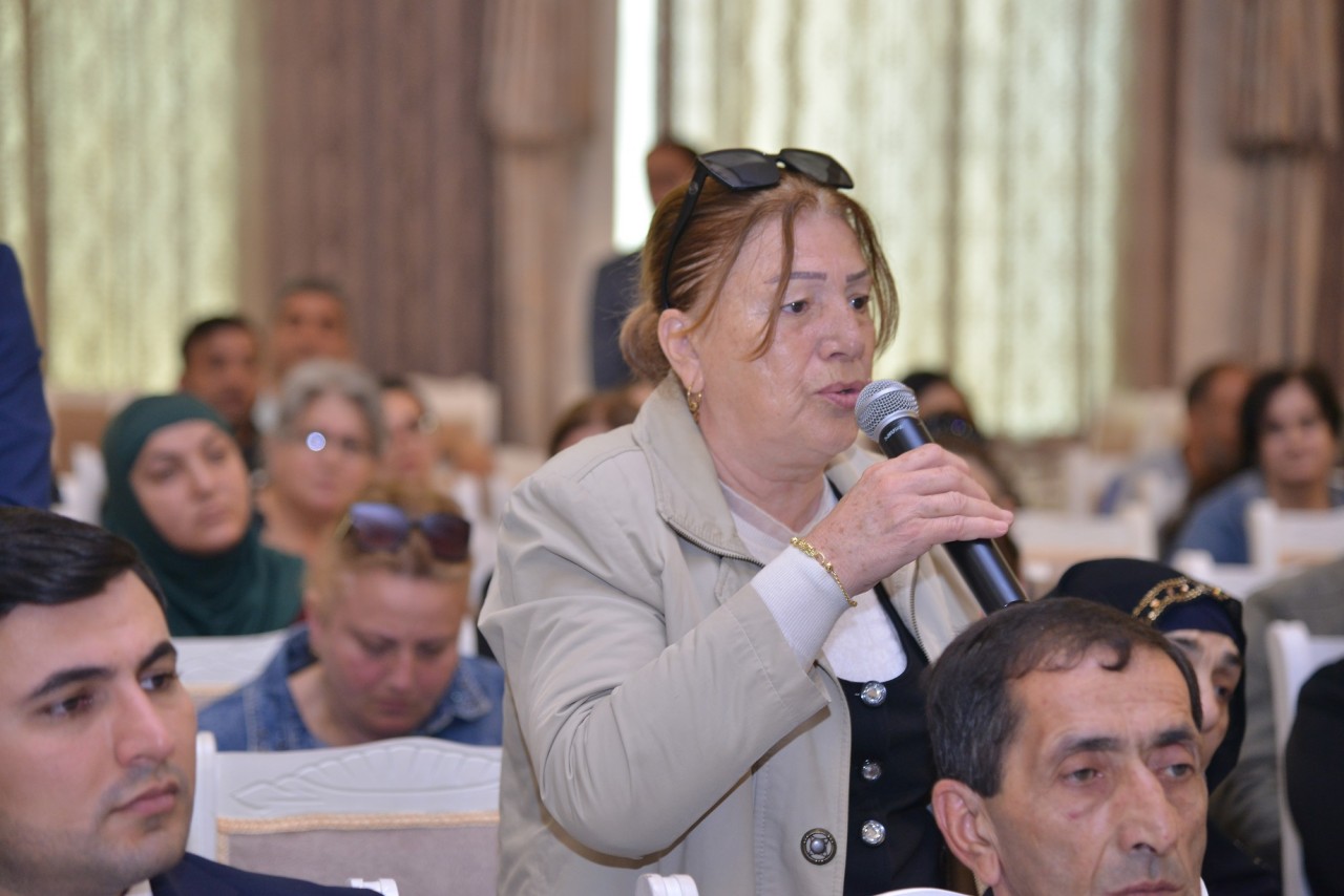 Süleyman Mikayılov səyyar qəbul keçirdi - FOTOLAR