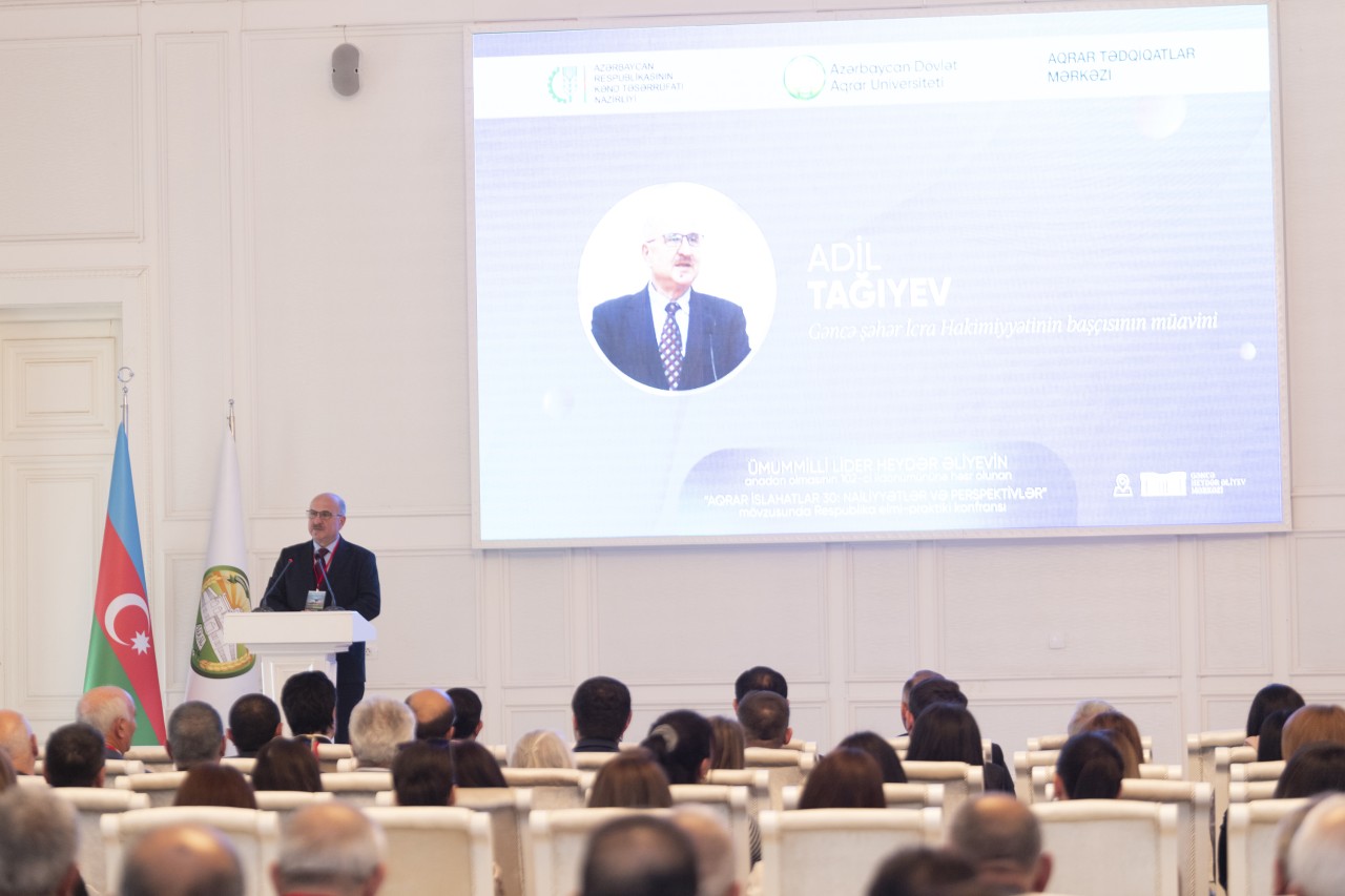 Nazir Məcnun Məmmədov elmi-praktiki konfransda iştirak edib - FOTOLAR