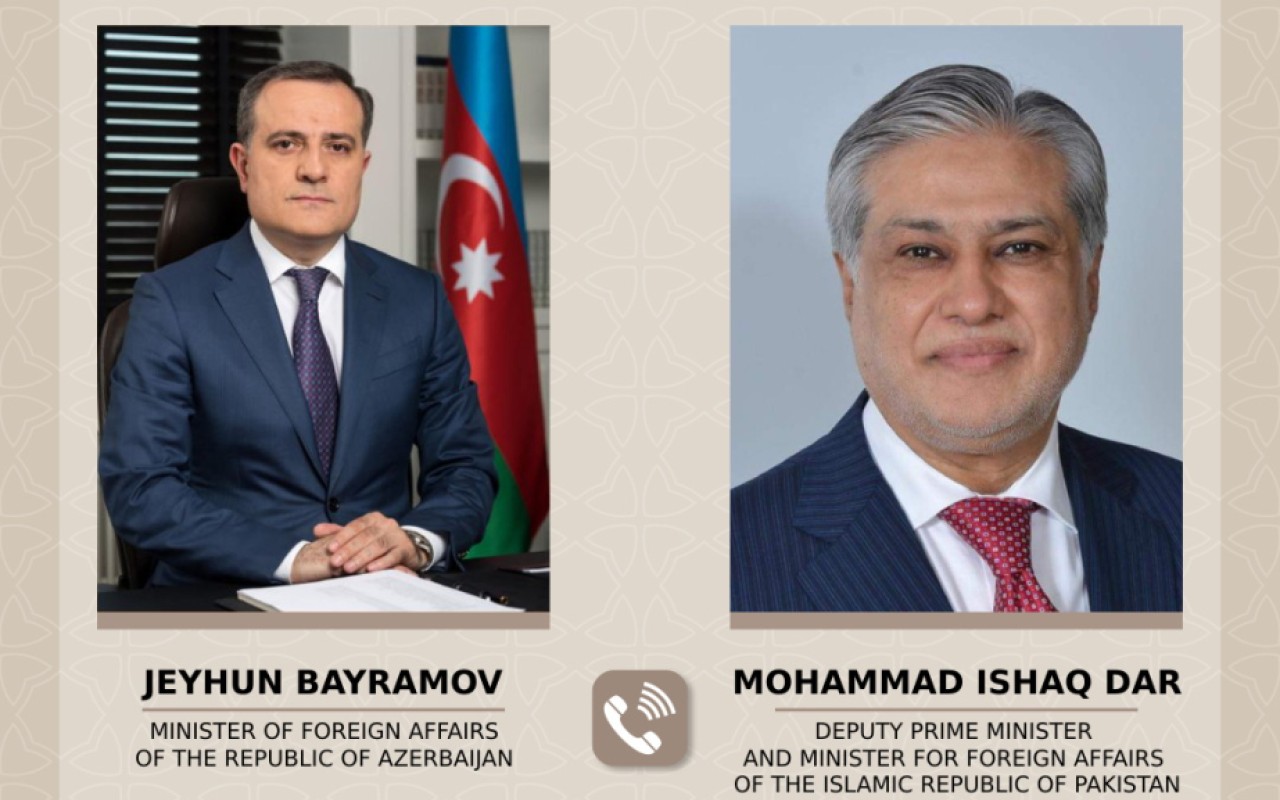 Ceyhun Bayramov pakistanlı həmkarı ilə son hadisələri müzakirəETDİ Ceyhun Bayramov pakistanlı həmkarı ilə son hadisələri müzakirəETDİ