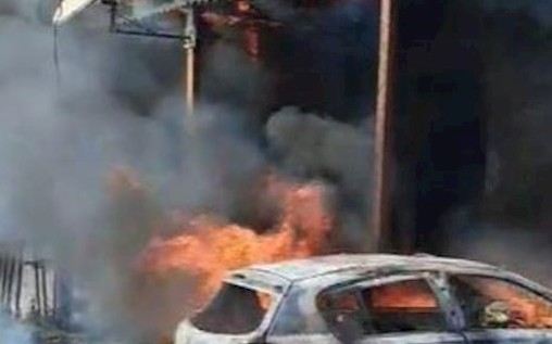 Qəzaya düşən "BMW" yanğınasəbəb oldu Qəzaya düşən "BMW" yanğınasəbəb oldu