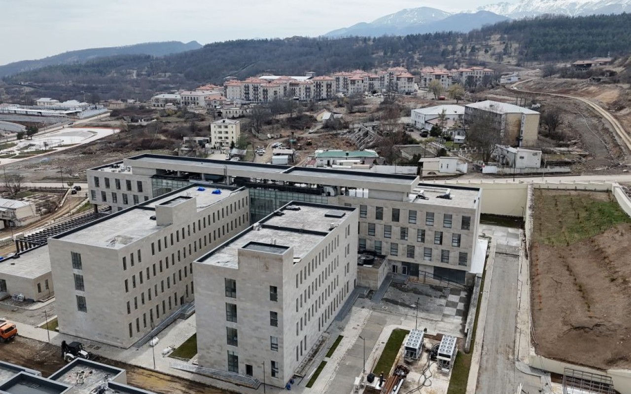 Şuşa Müalicə-Sağlamlıq Mərkəzinin açılışıolub Şuşa Müalicə-Sağlamlıq Mərkəzinin açılışıolub