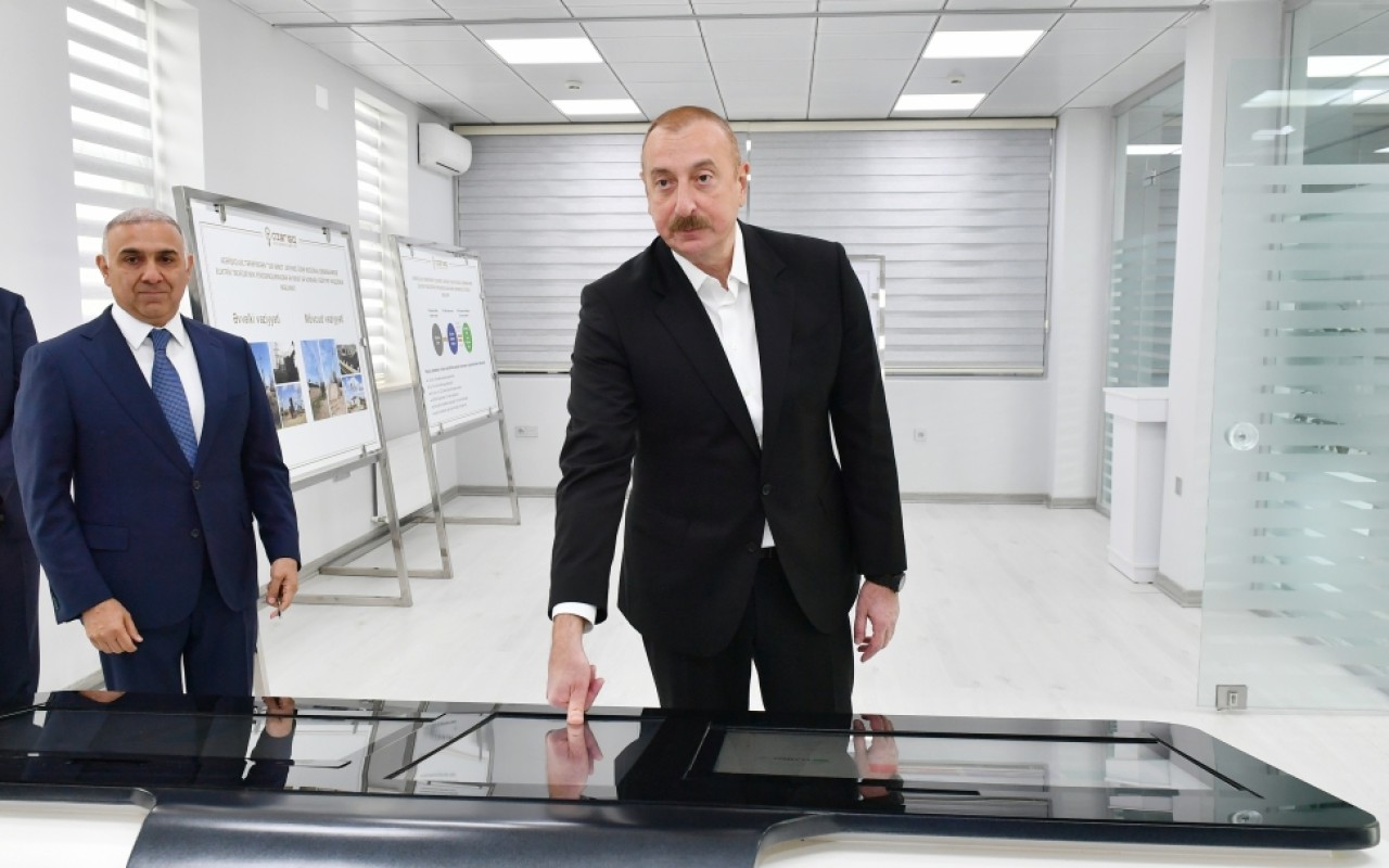 Prezident “Xocalı” yarımstansiyasının açılışındaiştirak edib Prezident “Xocalı” yarımstansiyasının açılışındaiştirak edib