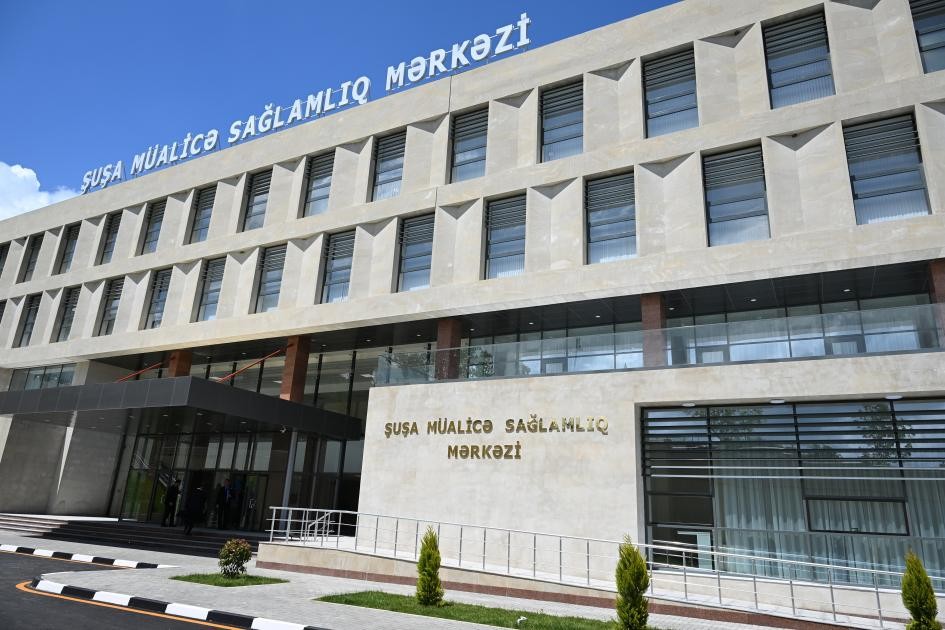 Şuşa Müalicə-Sağlamlıq Mərkəzinin açılışı olub - YENİLƏNİB (FOTO)
