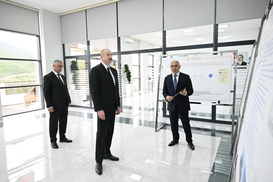Prezident “Xocalı” yarımstansiyasının açılışında iştirak etdi -YENİLƏNİB