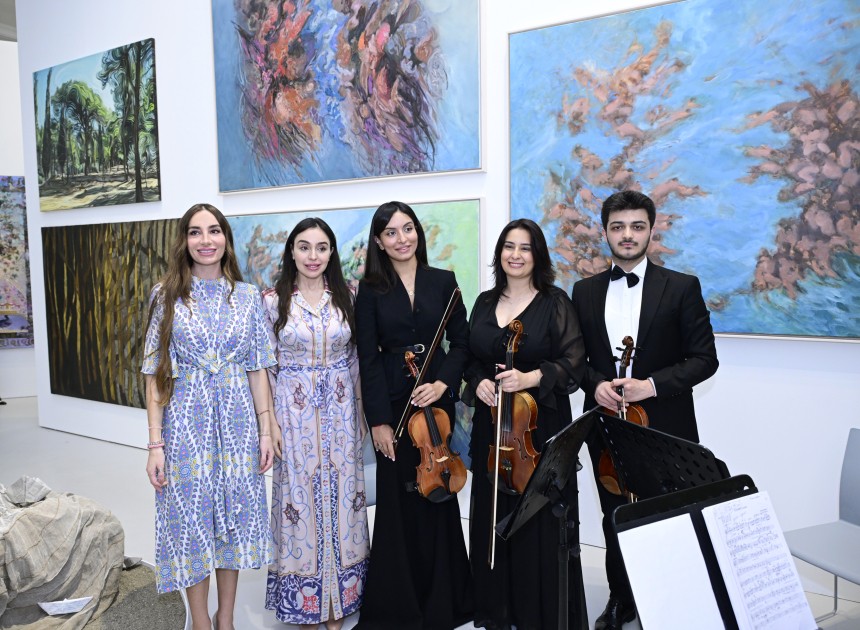 MAMA “Ana təbiət” sərgisinin Romada təqdimatı olub - FOTOLAR