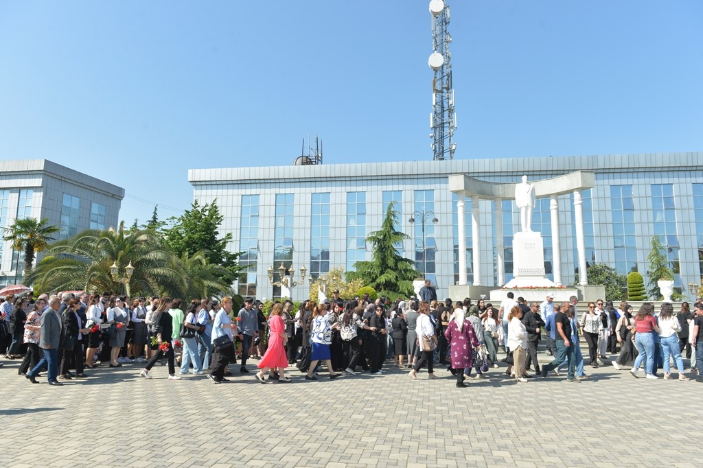 Lənkəranda Heydər Əliyevin anadan olmasının 102-ci illiyi qeyd edilib - FOTOLAR