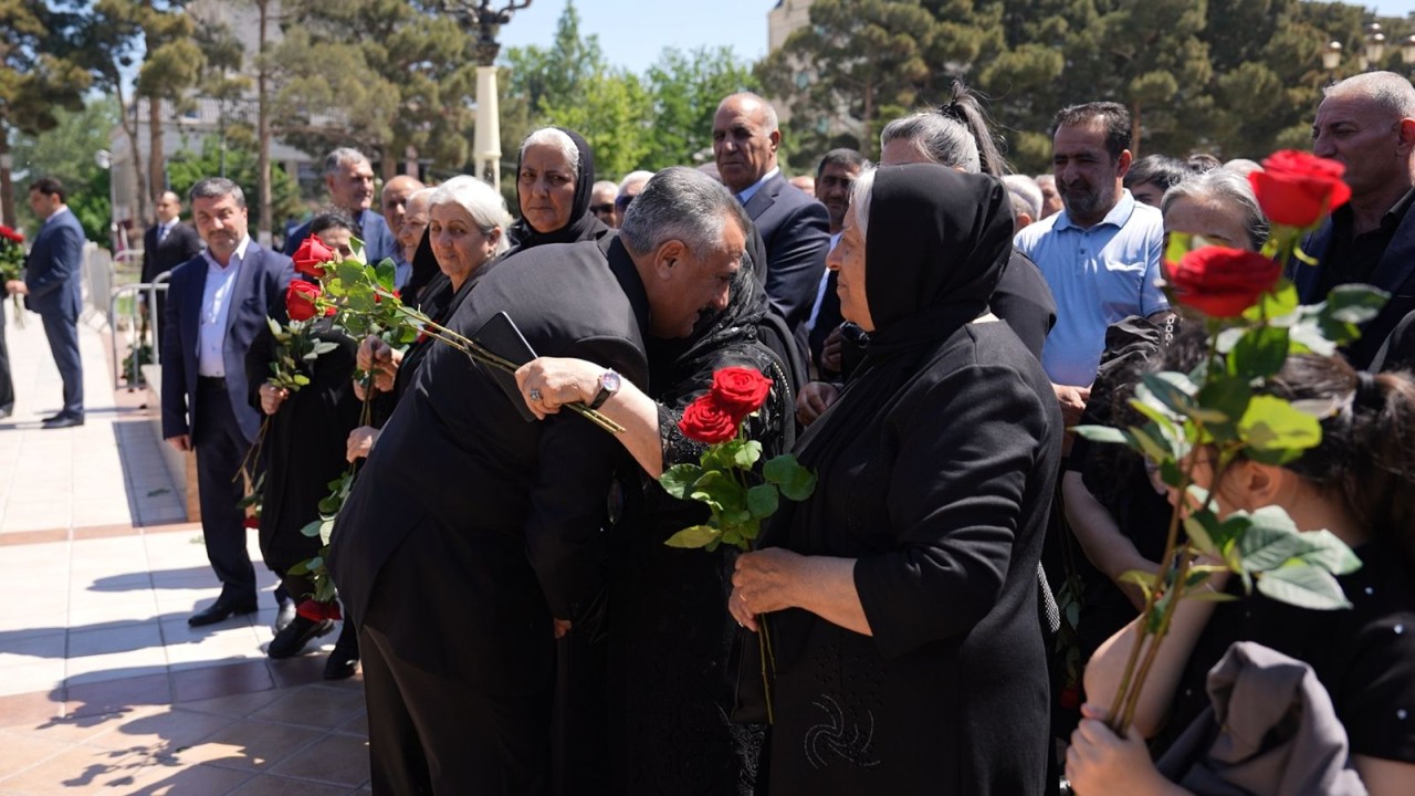 Abşeronda Heydər Əliyevin 102-ci il dönümü münasibətilə tədbirlər keçirilib - FOTOLAR