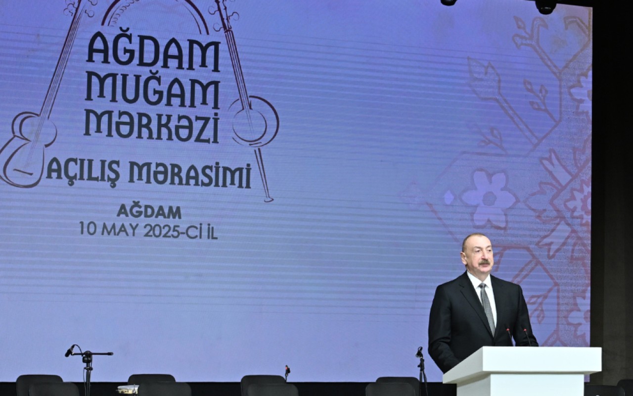 Prezidentin Ağdamdakı çıxışındanVİDEO Prezidentin Ağdamdakı çıxışındanVİDEO