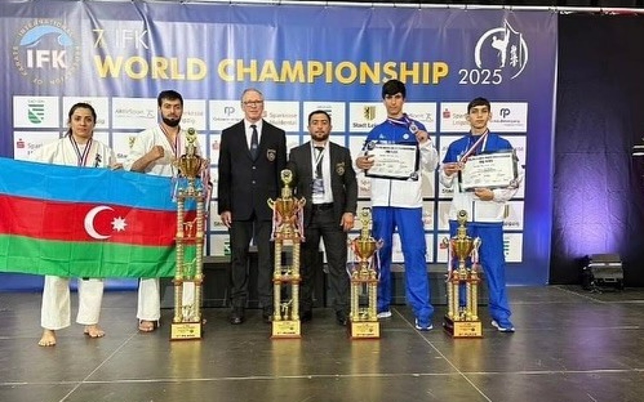 Karateçilərimizdən dünya çempionatında4 medal Karateçilərimizdən dünya çempionatında4 medal