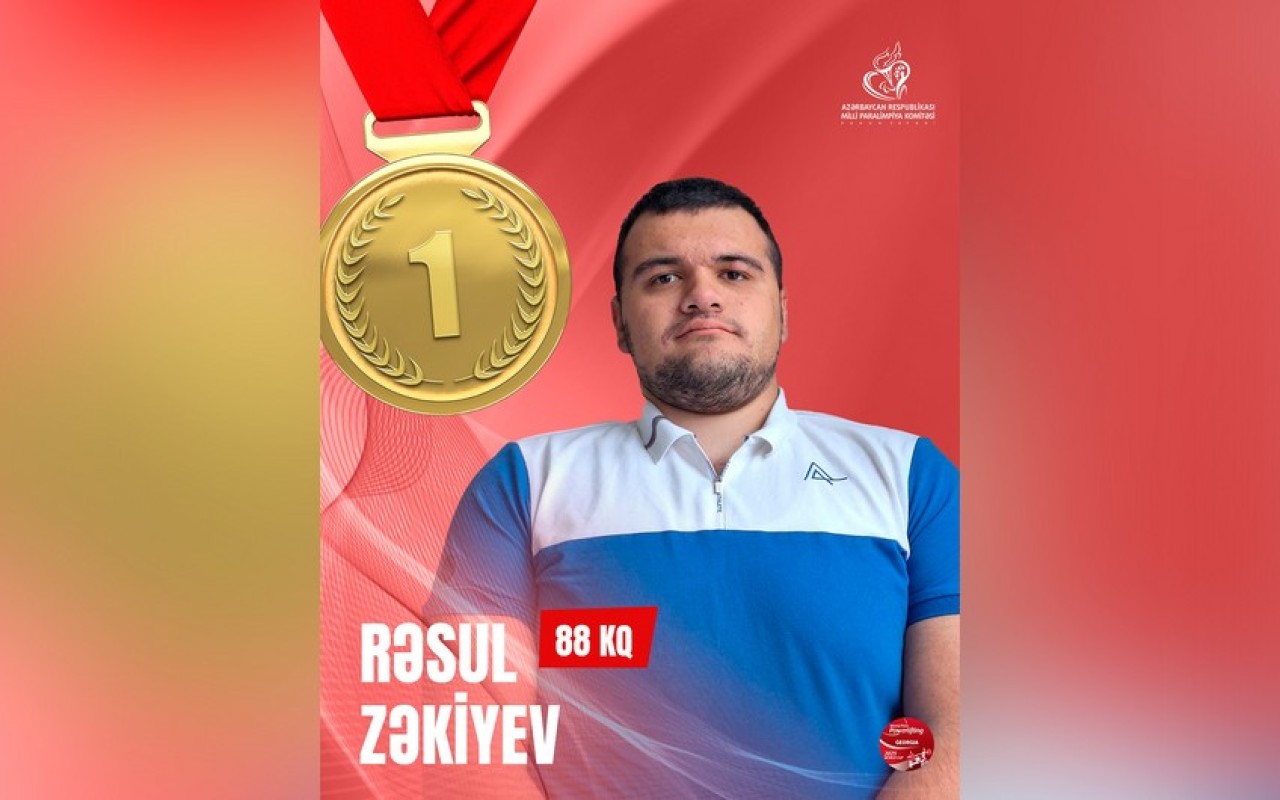 Parapauerliftinqçimiz Dünya Kubokunda 2 qızıl medalQAZANDI Parapauerliftinqçimiz Dünya Kubokunda 2 qızıl medalQAZANDI