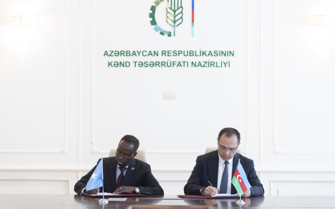 Azərbaycan və Somali arasında memorandum imzalanıb -FOTOLAR