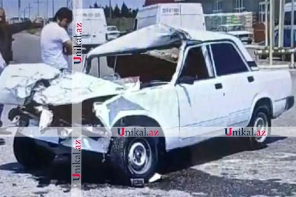 Bakıda ağır qəza - Gənc oğlan öldü (FOTO)