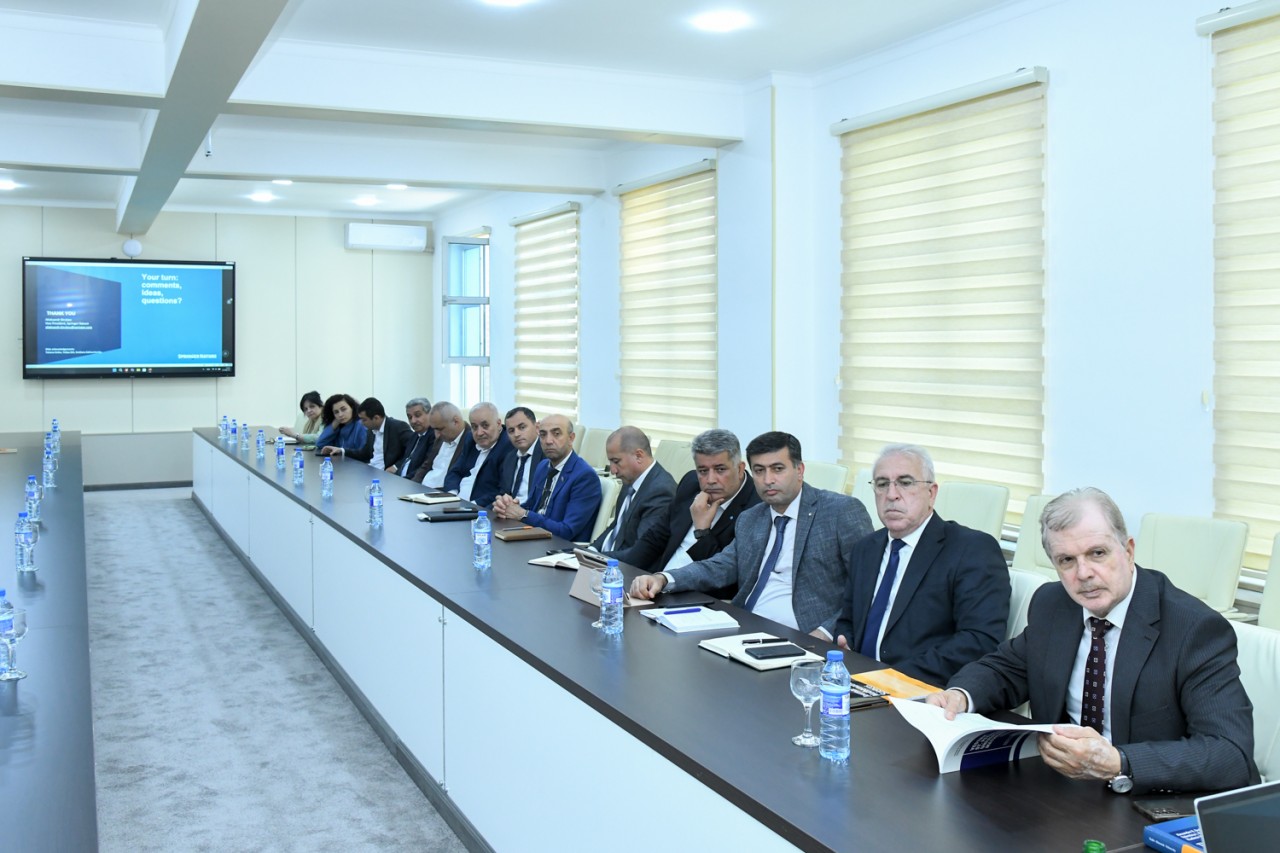“Springer Nature” nəşriyyatının vitse-prezidenti BMU-da - FOTOLAR