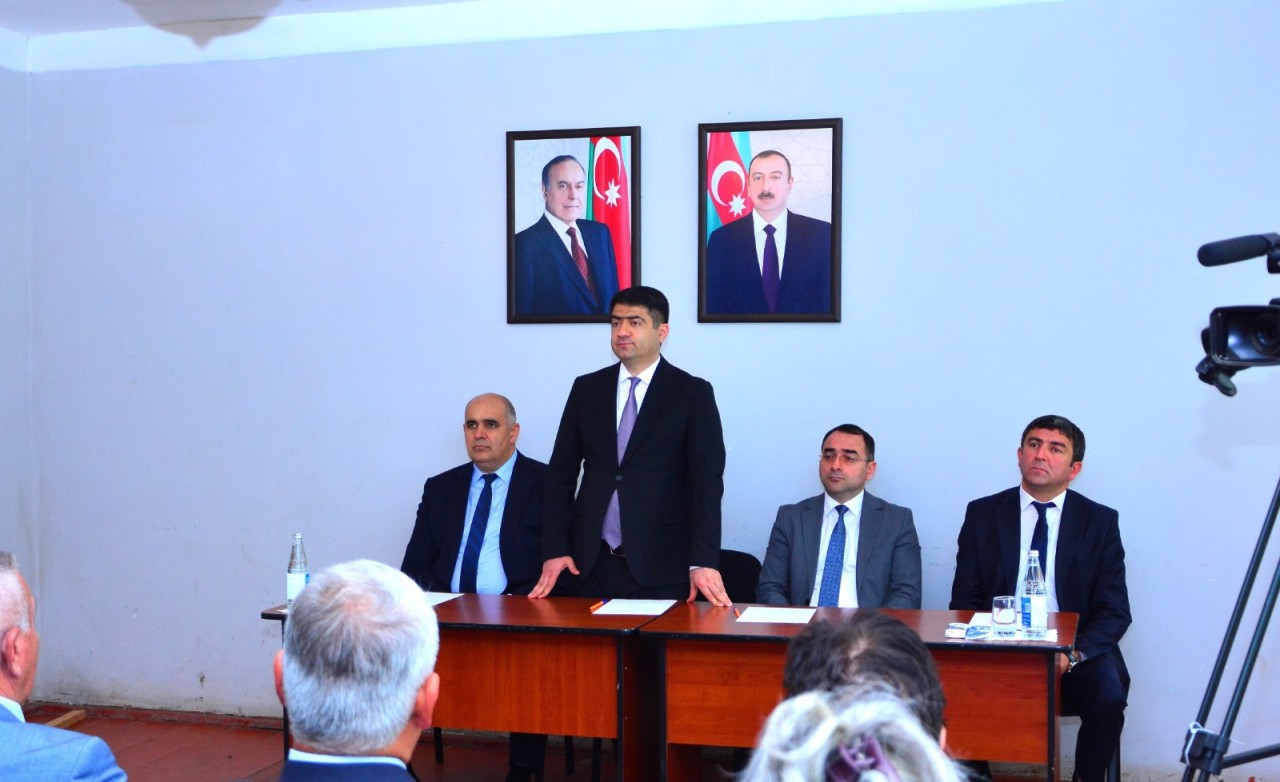 Ağstafanın icra başçısı növbəti səyyar qəbul keçirdi - FOTOLAR