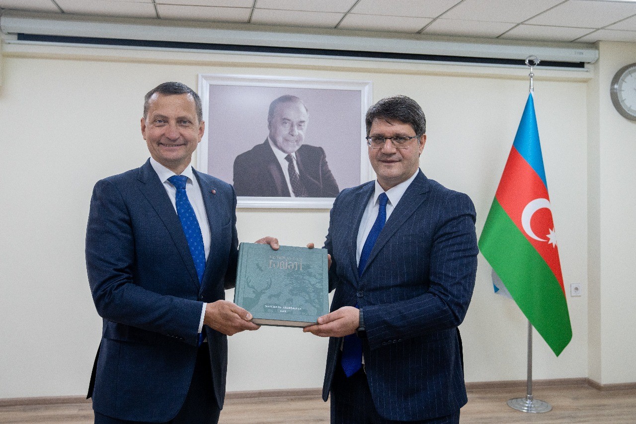 Rəşad İsmayılov Latviyanın nümayəndə heyəti ilə müzakirələr apardı - FOTOLAR
