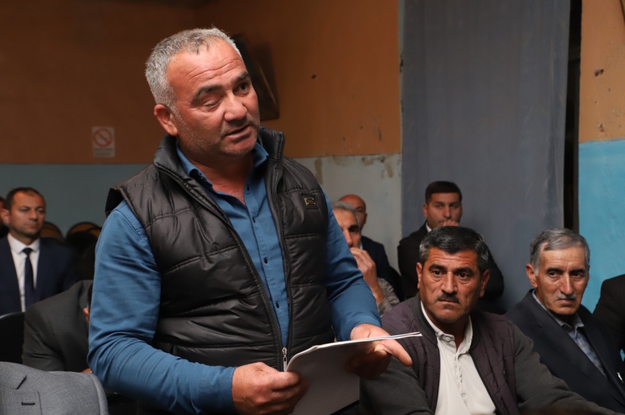 Neftçalanın icra başçısı səyyar görüş keçirib - FOTOLAR