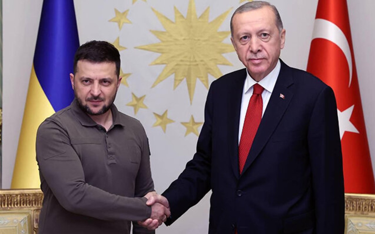 Ərdoğan Zelenski ilə görüşdü