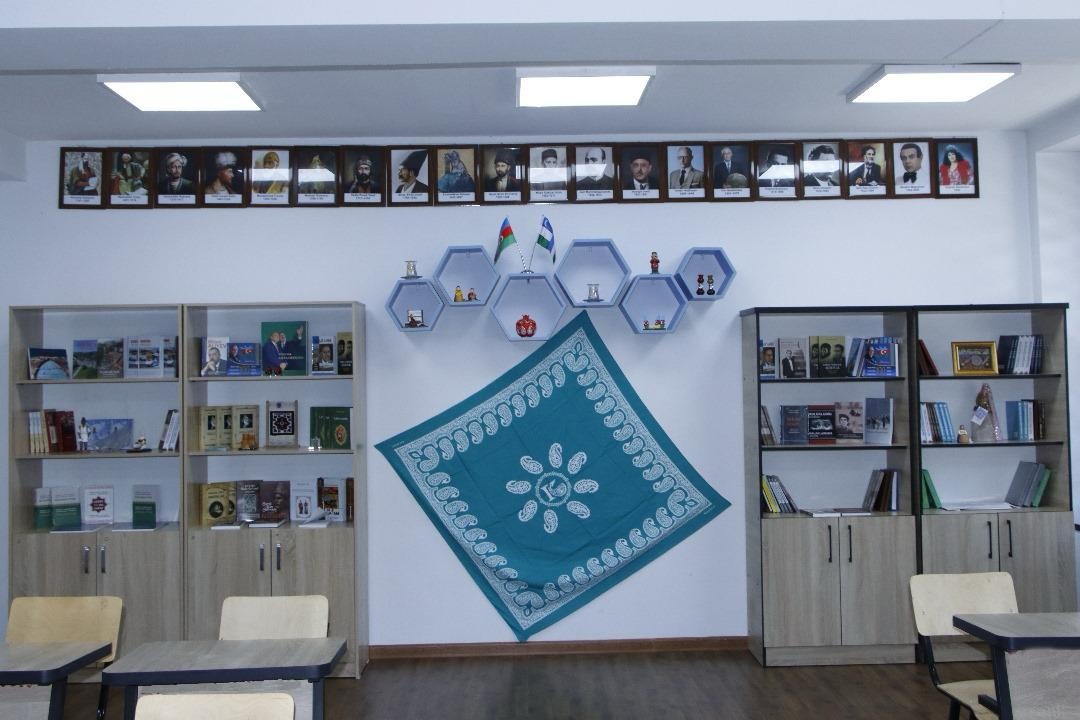Özbəkistan universitetində Seyid Əzim Şirvani adına auditoriya açılıb - FOTOLAR