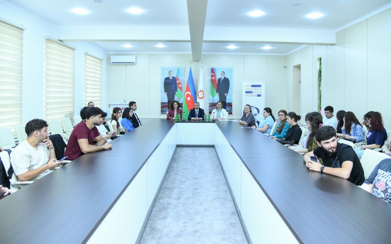 BMU-da tələbələr üçün infosessiya keçirilib -FOTOLAR BMU-da tələbələr üçün infosessiya keçirilib -FOTOLAR
