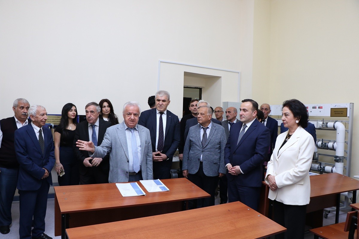 AzMİU-da üç yeni laboratoriya istifadəyə verilib - FOTOLAR