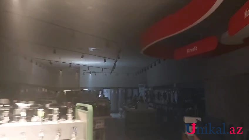 "Baku electronics"də yanğın oldu - FOTOLAR