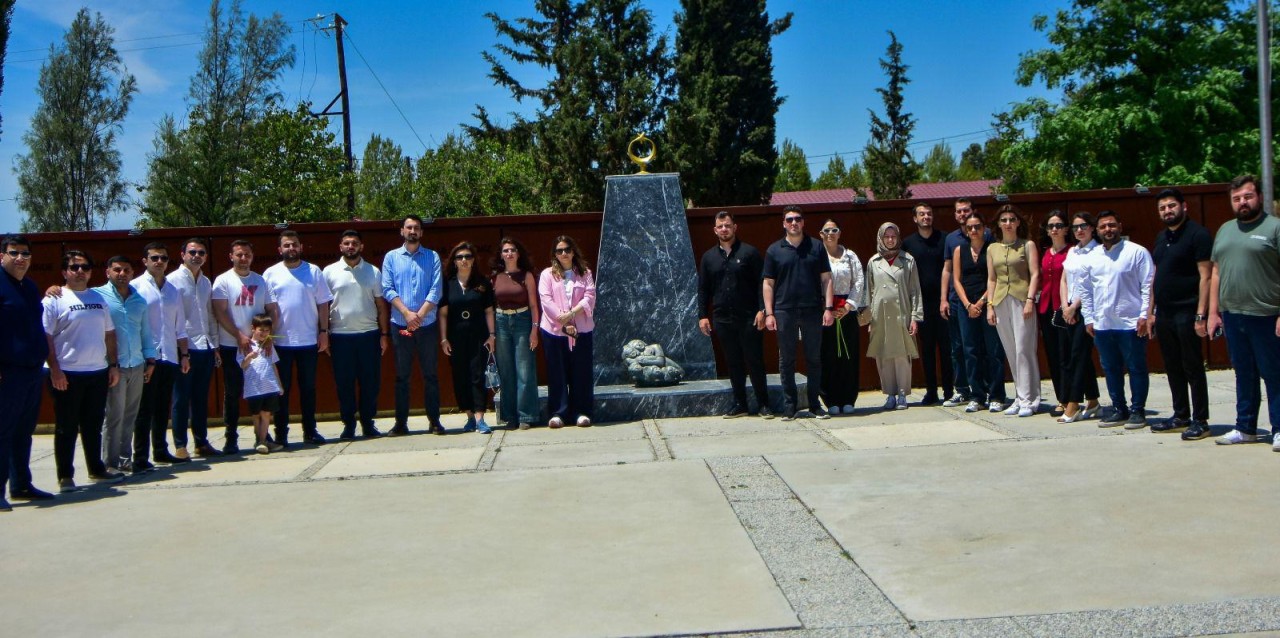 YAP nümayəndələri Şimali Kipr Türk Cümhuriyyətində - FOTOLAR