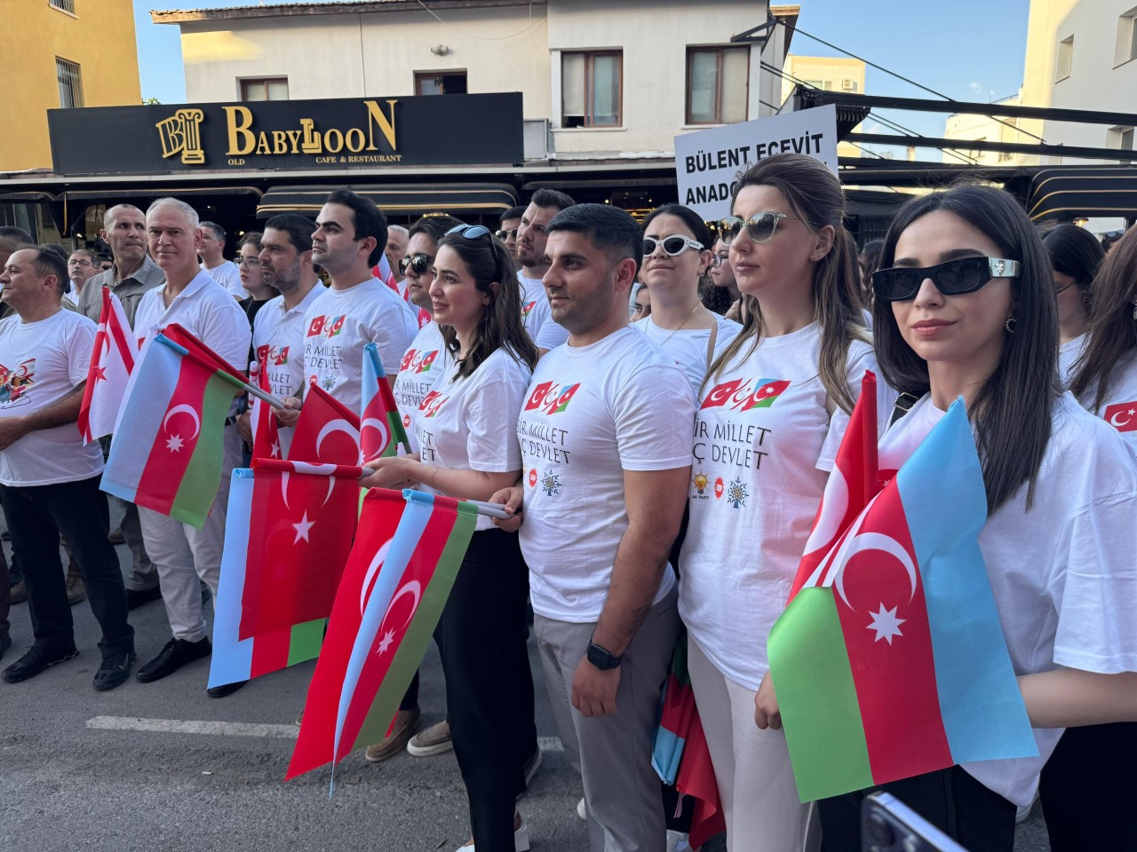 YAP nümayəndələri Şimali Kipr Türk Cümhuriyyətində - FOTOLAR