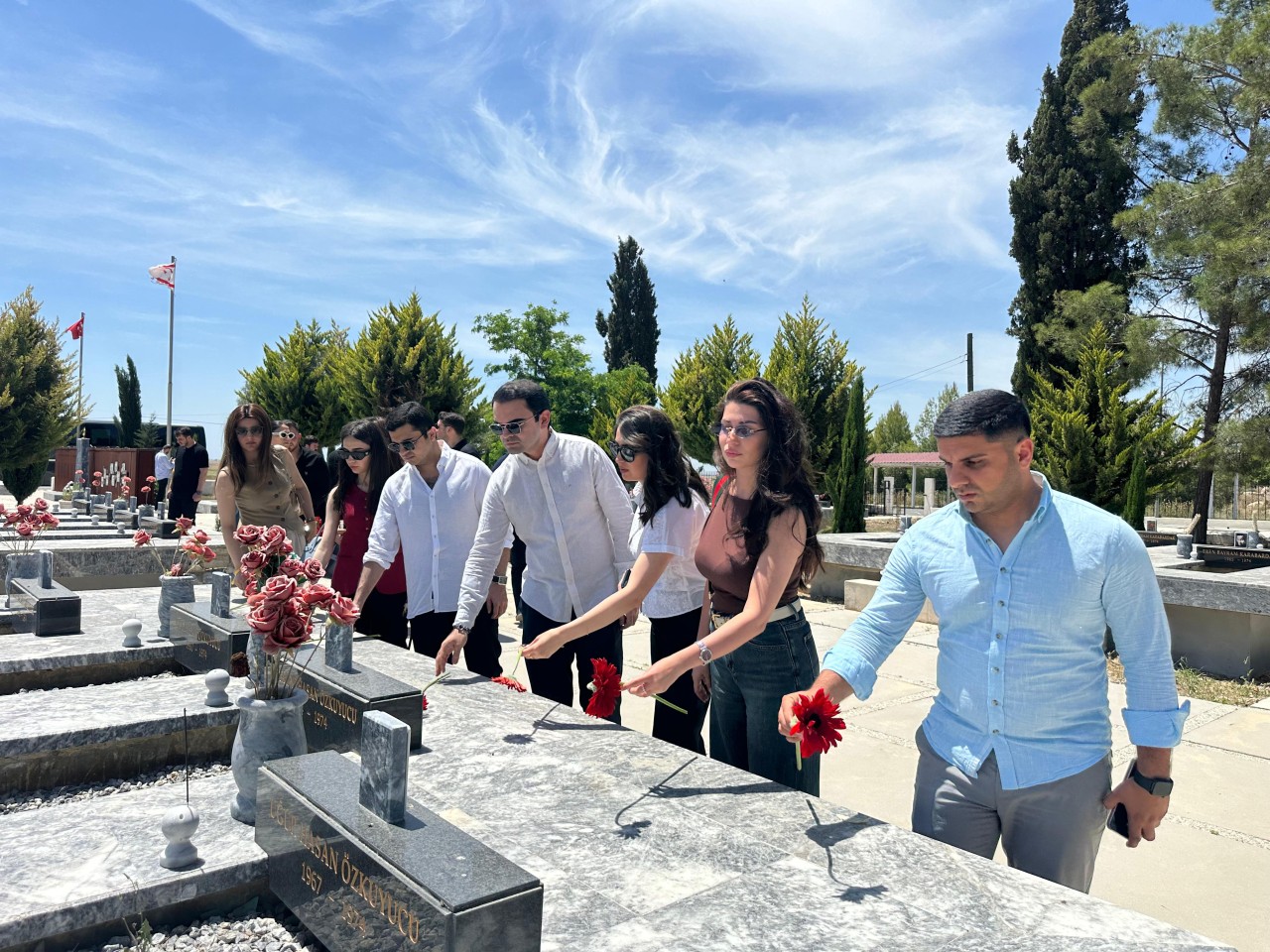 YAP nümayəndələri Şimali Kipr Türk Cümhuriyyətində - FOTOLAR